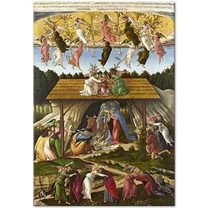 Mystic Nativity by Sandro Botticelli