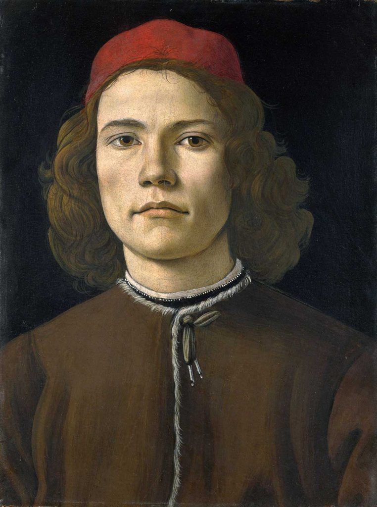 Portrait of a Young Man by Sandro Botticelli