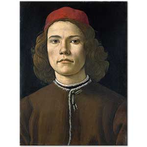 Portrait of a Young Man by Sandro Botticelli