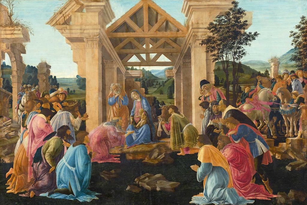 The Adoration of the Magi by Sandro Botticelli