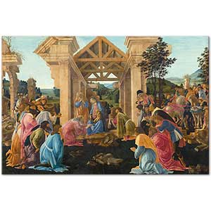 The Adoration of the Magi by Sandro Botticelli