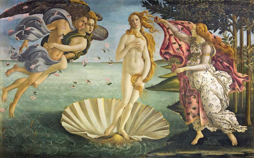 The Birth of Venus by Sandro Botticelli