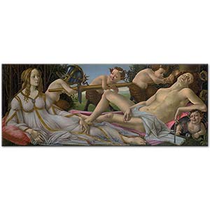 Venus and Mars by Sandro Botticelli