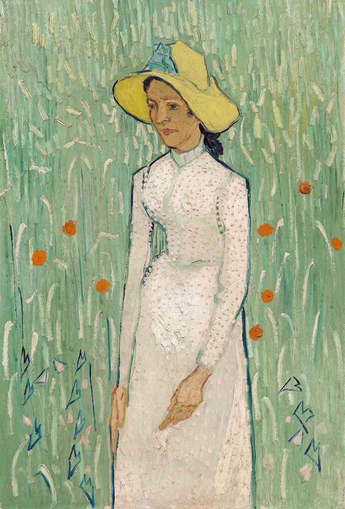 Girl in White by Vincent van Gogh