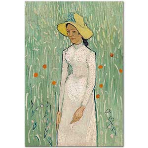 Girl in White by Vincent van Gogh