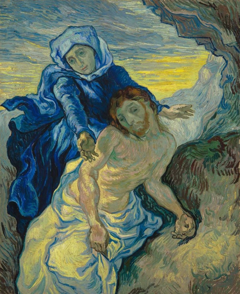 Pietà (after Delacroix) by Vincent van Gogh