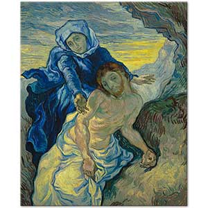Pietà (after Delacroix) by Vincent van Gogh