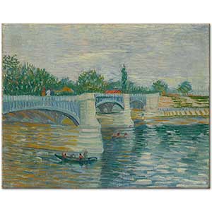 The Bridge at Courbevoie by Vincent van Gogh