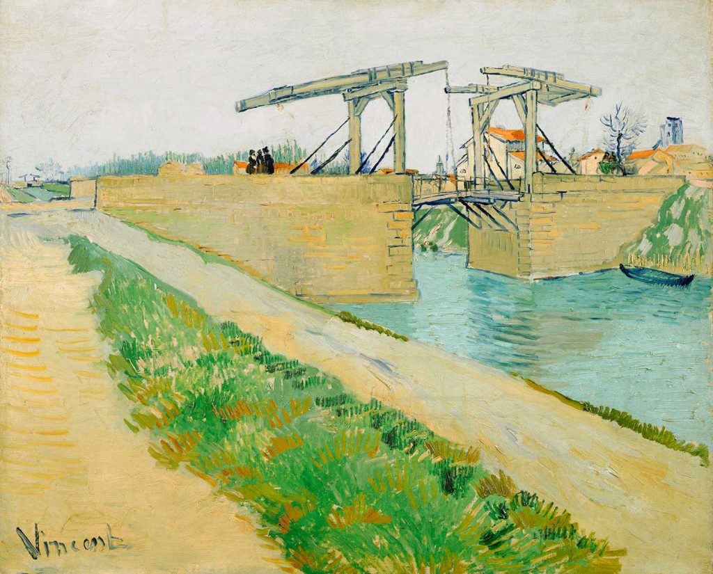 The Langlois Bridge by Vincent van Gogh