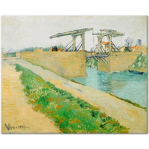 The Langlois Bridge by Vincent van Gogh