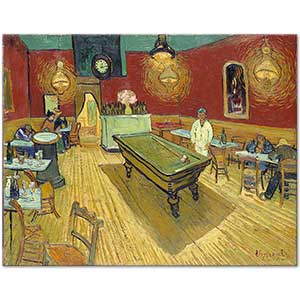 The Night Café by Vincent van Gogh