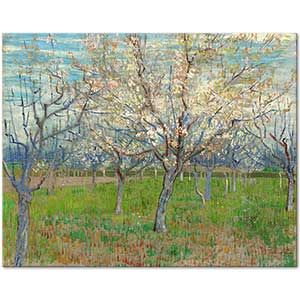 The Pink Orchard by Vincent van Gogh