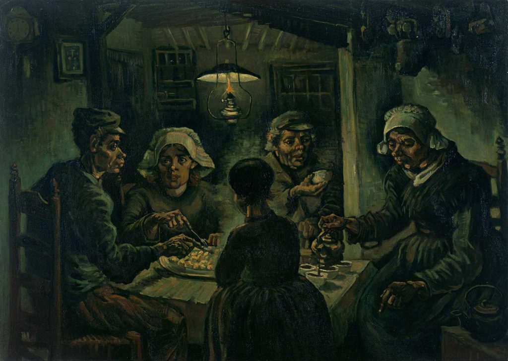 The Potato Eaters by Vincent van Gogh