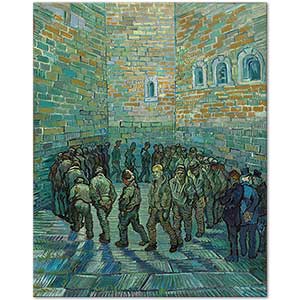 The Prison Courtyard by Vincent van Gogh