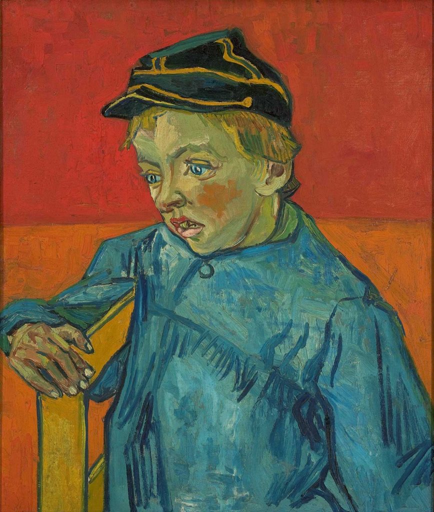 The Schoolboy (Camille Roulin) by Vincent van Gogh