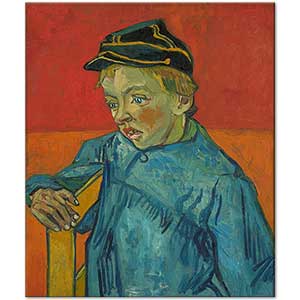 The Schoolboy (Camille Roulin) by Vincent van Gogh