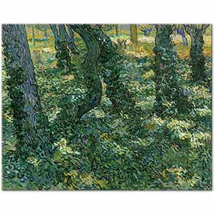 Undergrowth by Vincent van Gogh