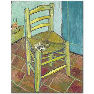 Van Gogh's Chair by Vincent van Gogh