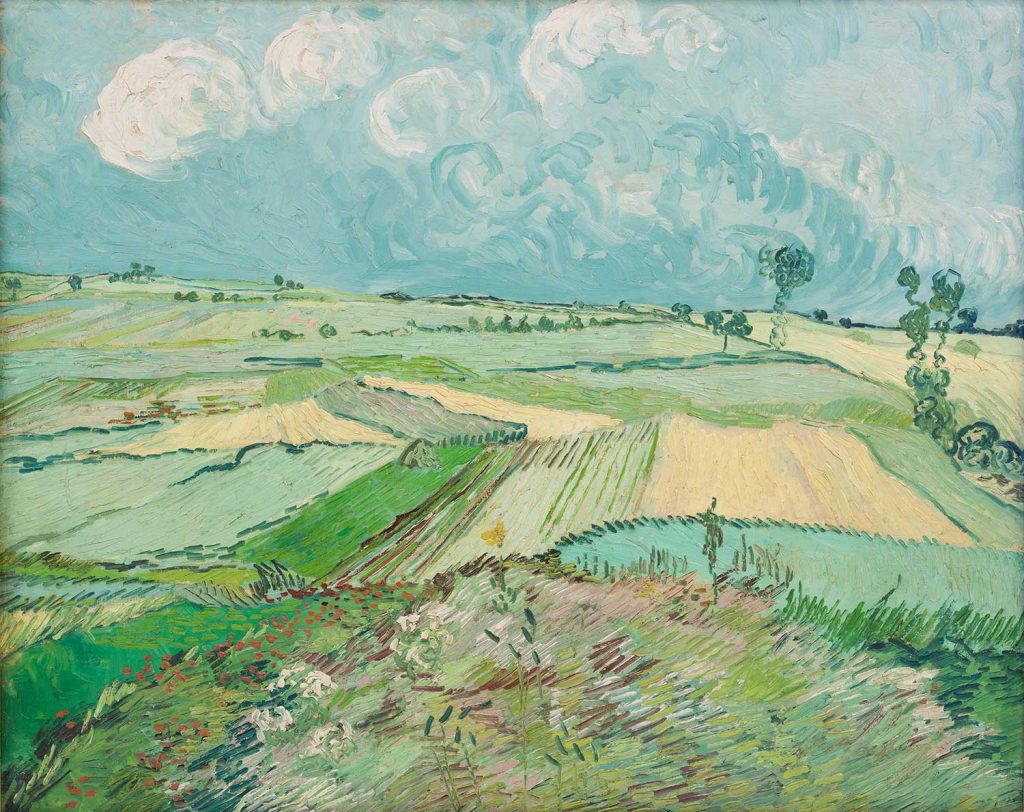Wheat Fields After The Rain by Vincent van Gogh