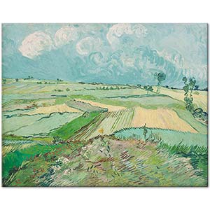 Wheat Fields After The Rain by Vincent van Gogh