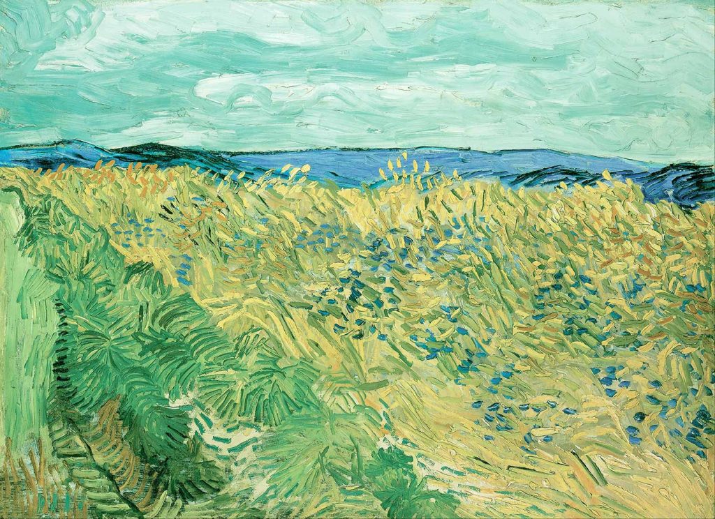 Wheatfield With Cornflowers by Vincent van Gogh