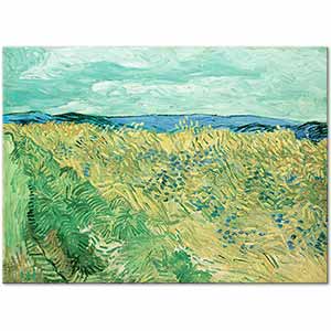 Wheatfield With Cornflowers by Vincent van Gogh