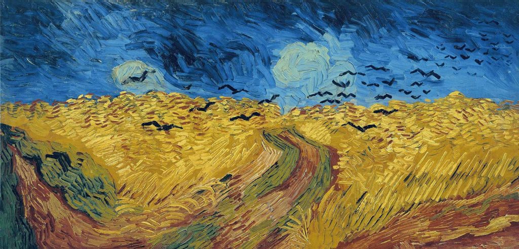 Wheatfield with Crows by Vincent van Gogh