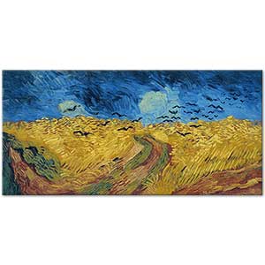 Wheatfield with Crows by Vincent van Gogh