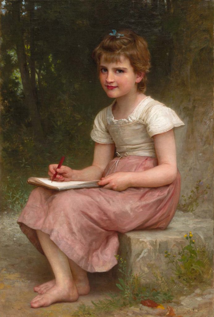 A Calling by William-Adolphe Bouguereau
