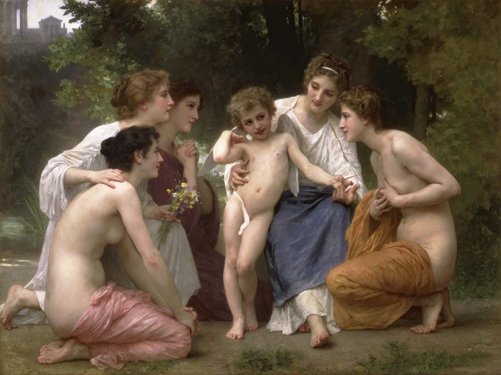 Admiration by William-Adolphe Bouguereau