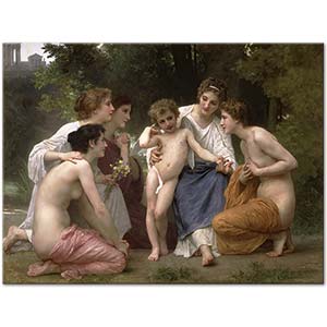 Admiration by William-Adolphe Bouguereau