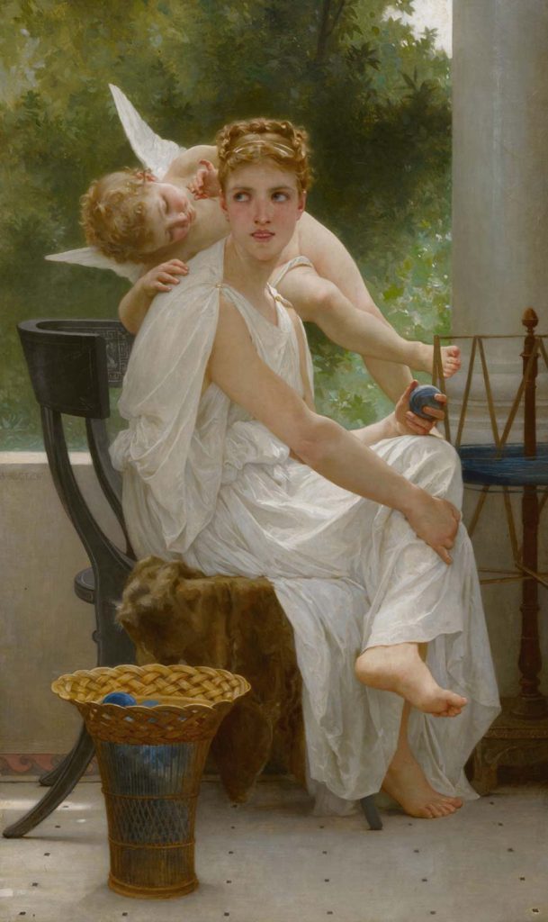 Work Interrupted (Le travail interrompu) by William-Adolphe Bouguereau