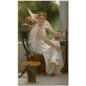 Work Interrupted (Le travail interrompu) by William-Adolphe Bouguereau