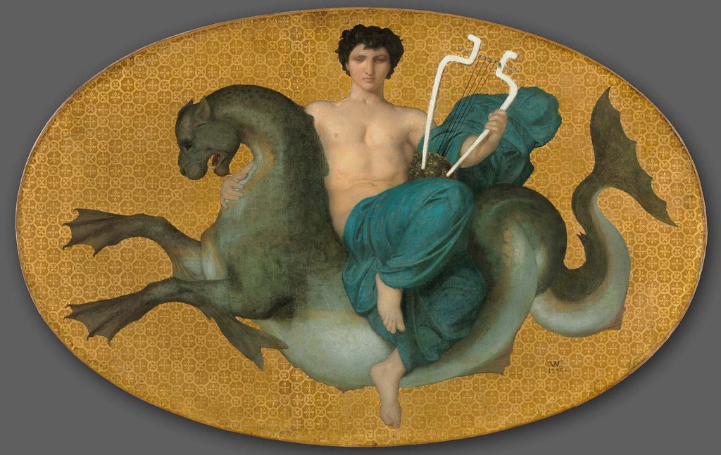 Arion on a Sea Horse by William-Adolphe Bouguereau