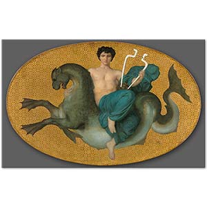 Arion on a Sea Horse by William-Adolphe Bouguereau