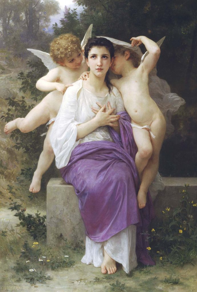 Awakening of the Heart by William-Adolphe Bouguereau