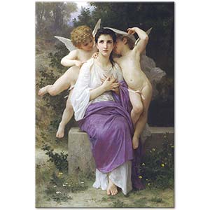 Awakening of the Heart by William-Adolphe Bouguereau