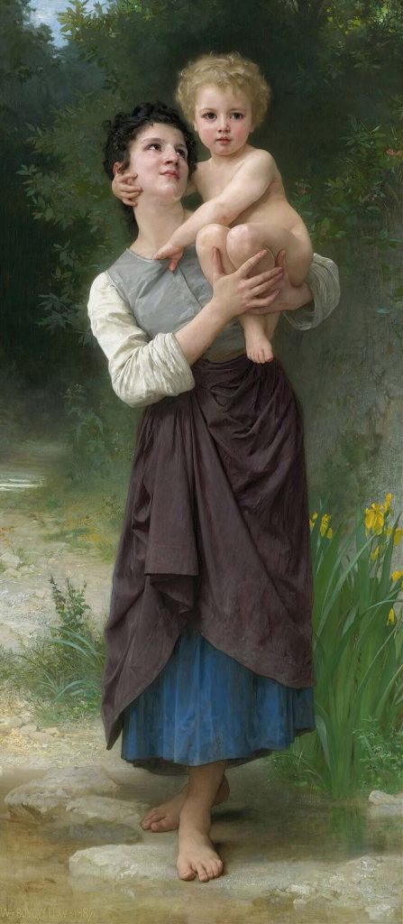 Frère Et Soeur by William-Adolphe Bouguereau