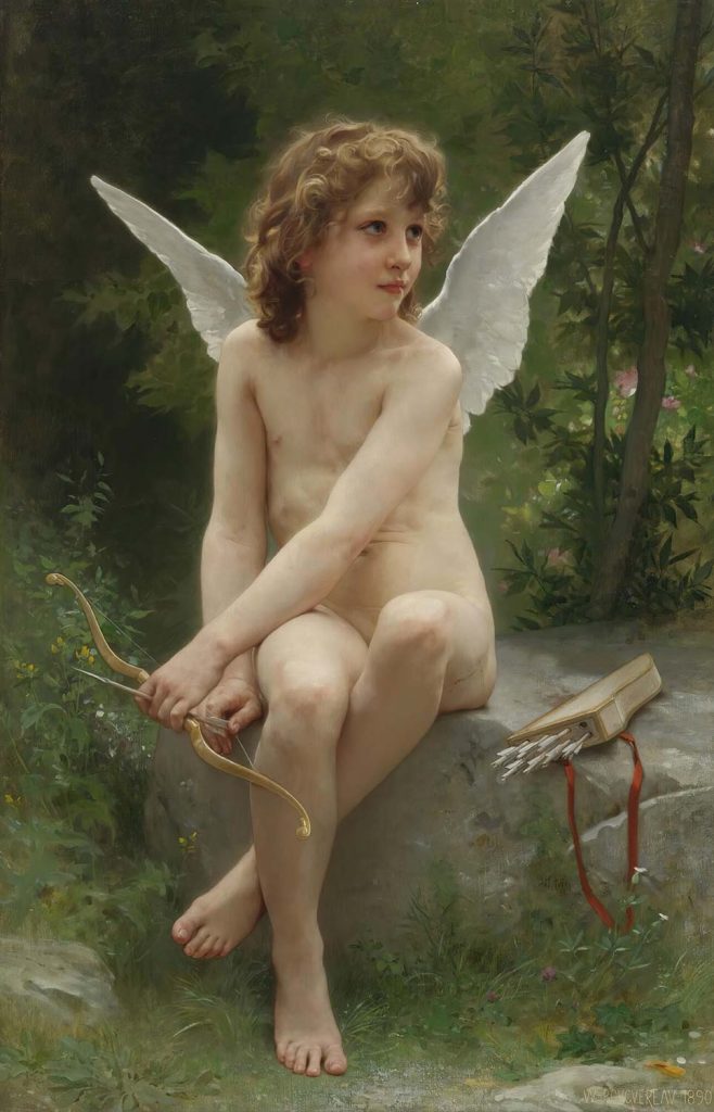 Love on the Look Out by William-Adolphe Bouguereau