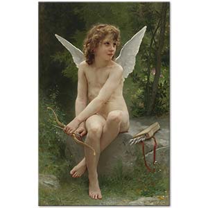 Love on the Look Out by William-Adolphe Bouguereau