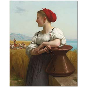 Moissonneuse by William-Adolphe Bouguereau