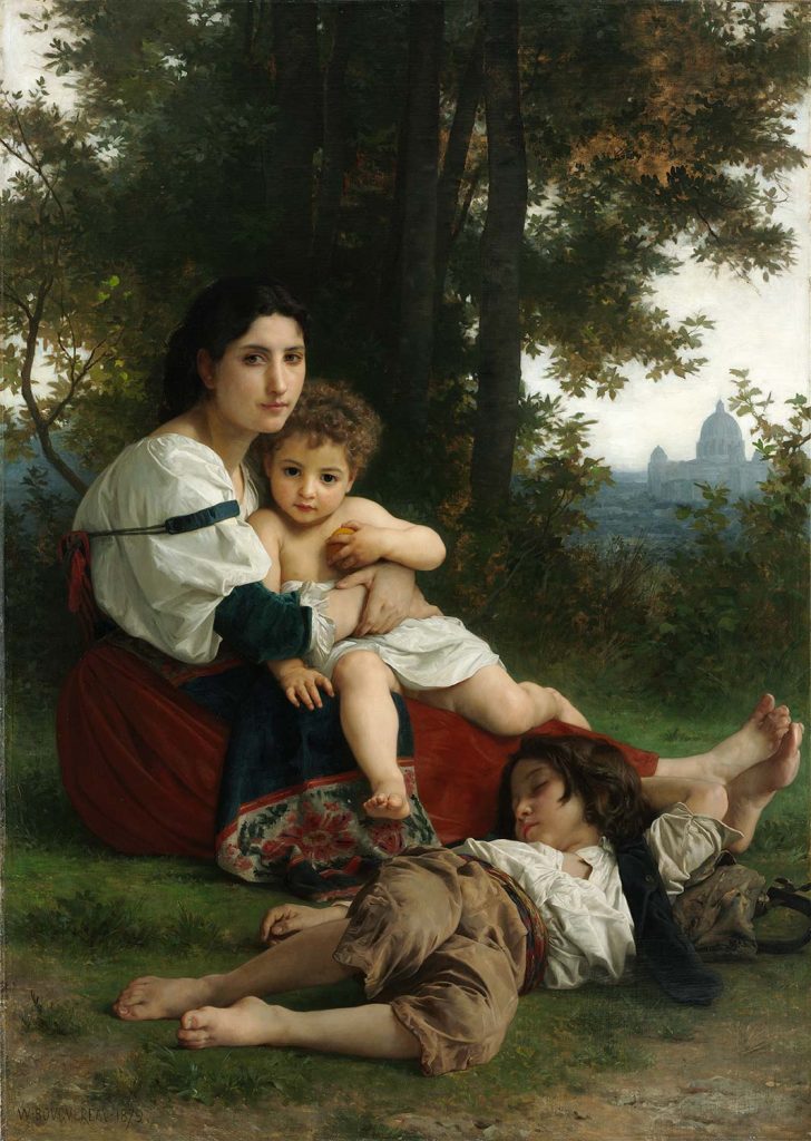 Rest by William-Adolphe Bouguereau