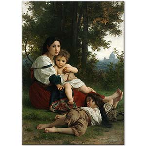 Rest by William-Adolphe Bouguereau