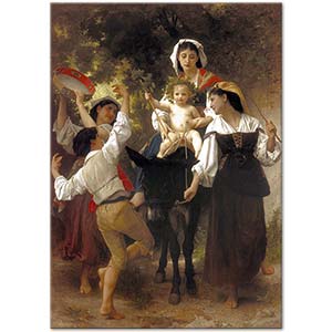 Return from the Harvest by William-Adolphe Bouguereau