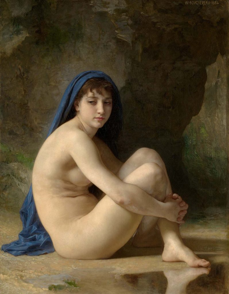 Seated Nude by William-Adolphe Bouguereau