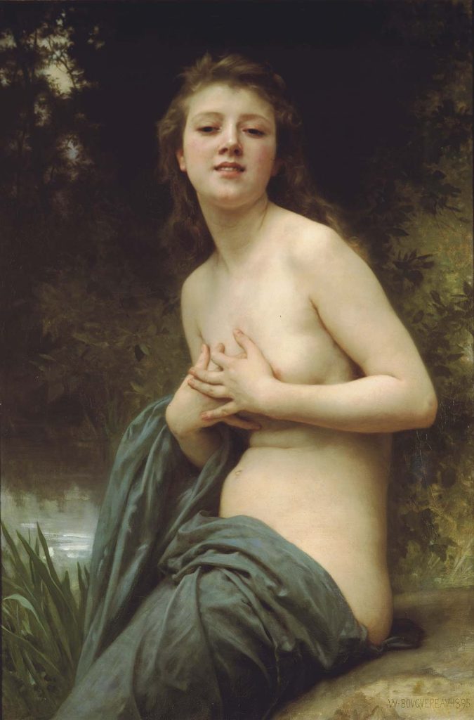 Spring Breeze by William-Adolphe Bouguereau