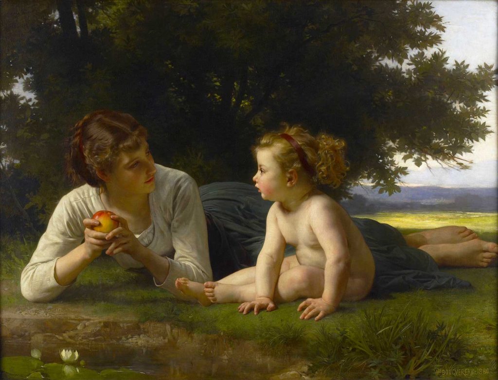 Temptation by William-Adolphe Bouguereau