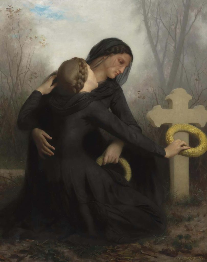 The Day of the Dead by William-Adolphe Bouguereau