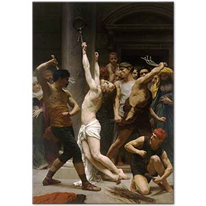 The Flagellation of Our Lord Jesus Christ by William-Adolphe Bouguereau