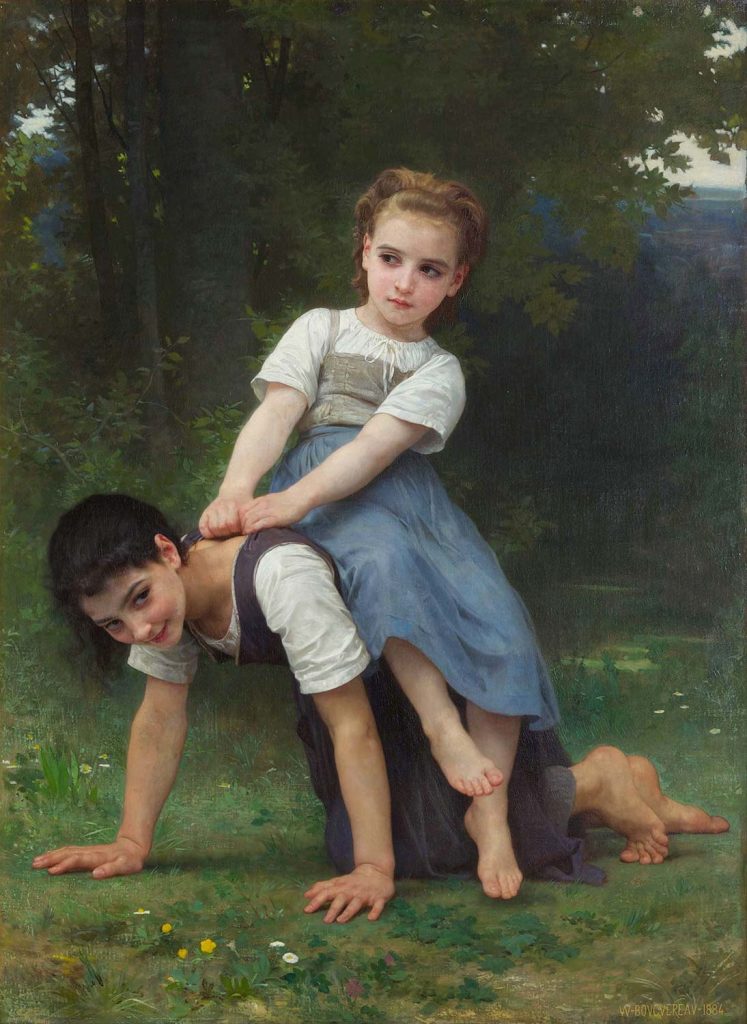 The Horseback Ride by William-Adolphe Bouguereau